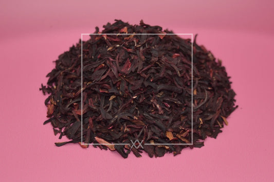 Hibiscus sabdariffa Blumen zerkleinert